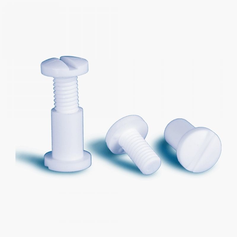 Plastični povezni vijak bijeli - odvojivi - 5 mm Cijena Akcija