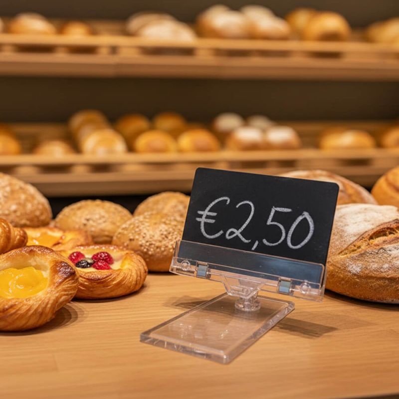 ClearLine stalak za cijene s kvačicom Cijena Akcija