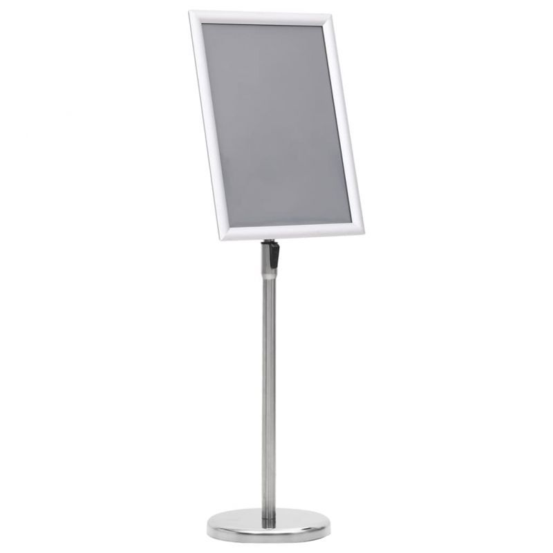 Stalak za plakate/menu Simple - chrome Cijena Akcija