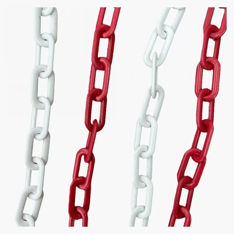 Lanac PVC, crveno bijeli 8 mm Cijena Akcija