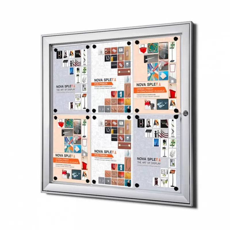 Oglasni mag. ormarić/pano s bravom - Indoor Cijena Akcija