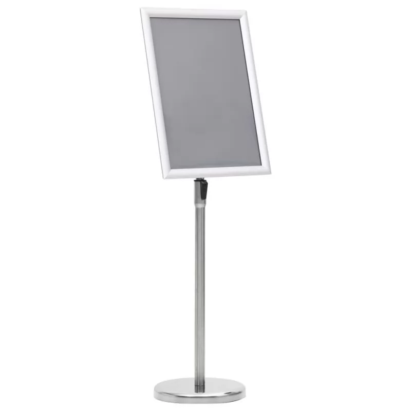 Stalak za plakate/menu Simple - chrome Cijena Akcija