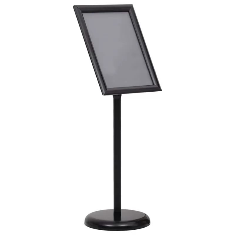 Stalak za plakate/menu Simple - crni Cijena Akcija