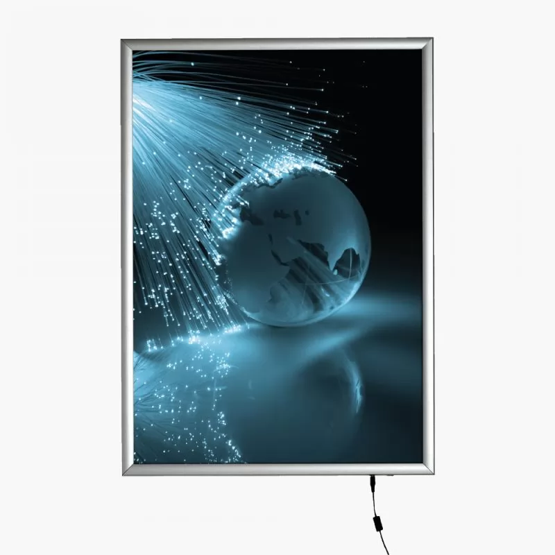 Svjetleći LED Light okvir SM 25 mm, jednostrani Cijena Akcija